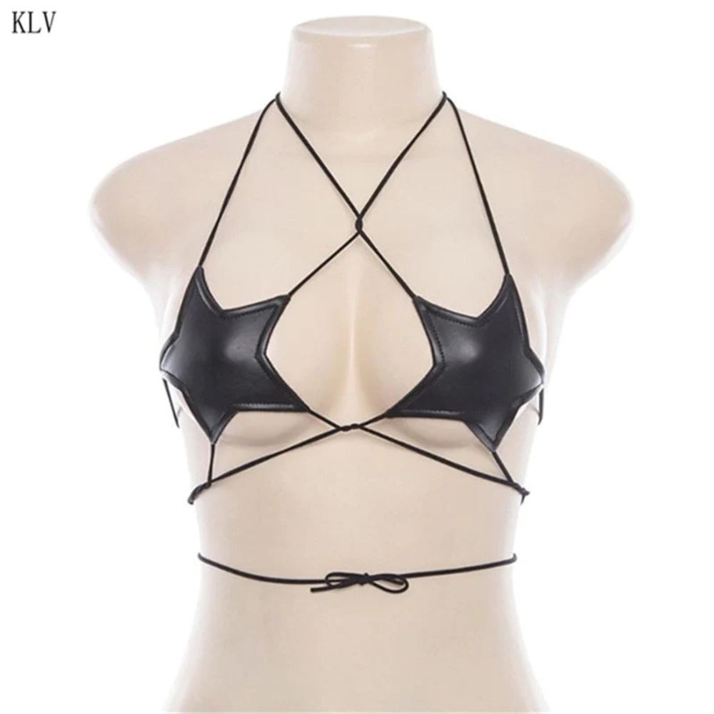 COPY - Faux leather star top